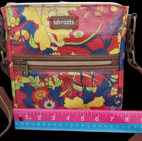 Sakroots Floral Crossbody Bag/Purse - Picture 4 of 8